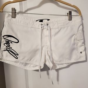 O'Neill White‎ swim shorts - Size 3
